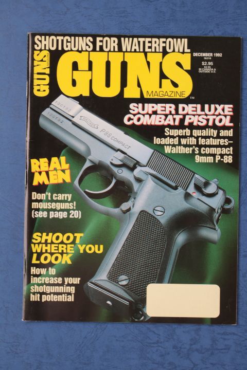 画像1: ガンズ・マガジン　1992年　12月号　a293